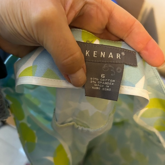 Kenar Retro Floral A-Line Skirt - Picture 3 of 3